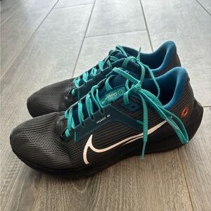 Nike Anthracite Miami Dolphins Zoom Pegasus 40 Running Shoe